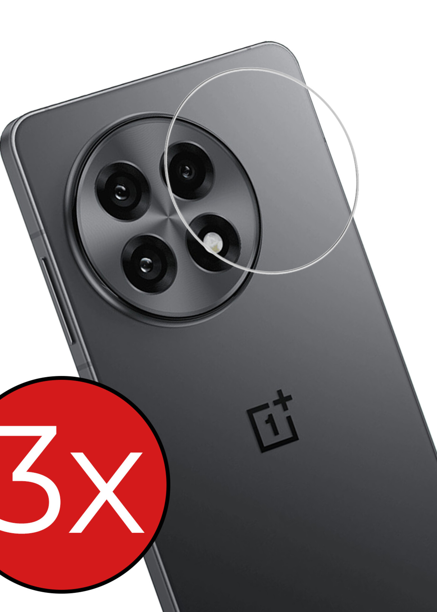 BTH BTH OnePlus 13R Camera Screenprotector - 3 PACK