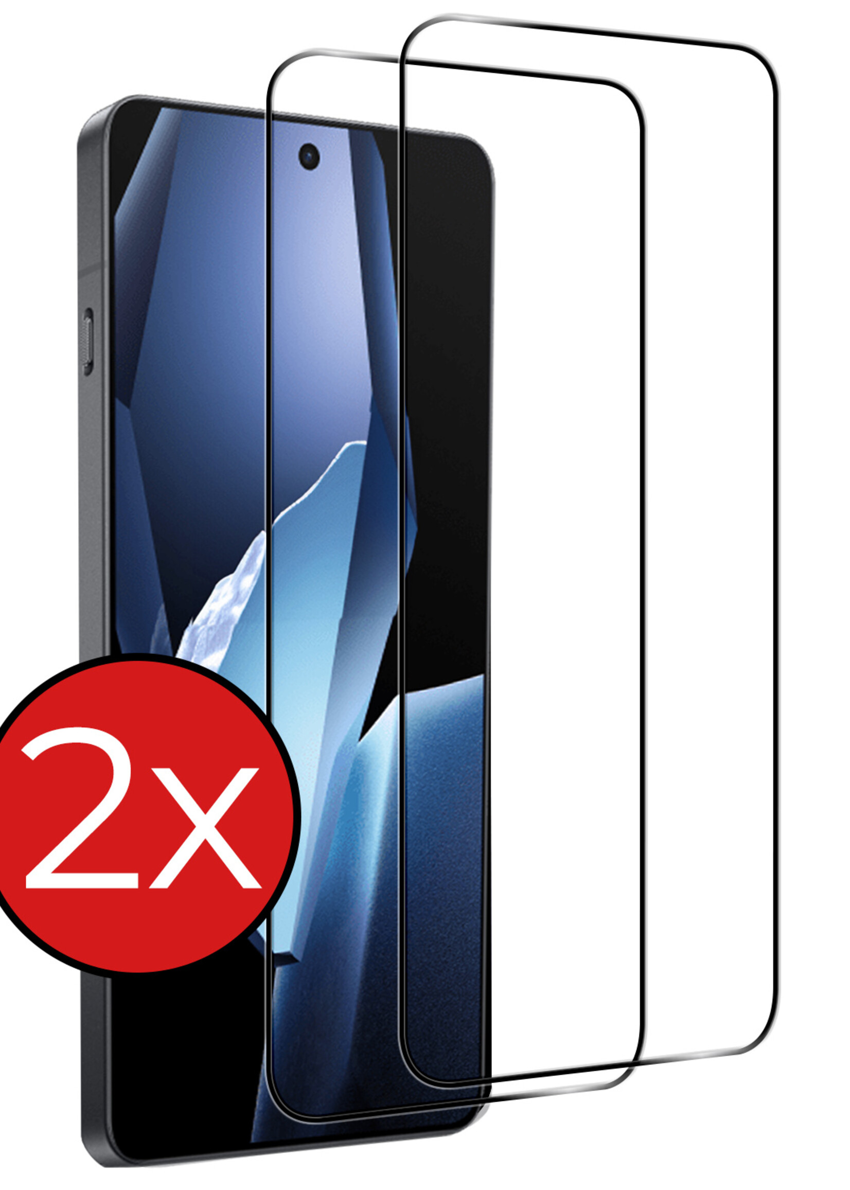 BTH BTH OnePlus 13R Screenprotector Full Cover - 2 PACK