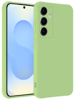 BTH BTH Samsung Galaxy S25 Plus Hoesje Siliconen - Groen