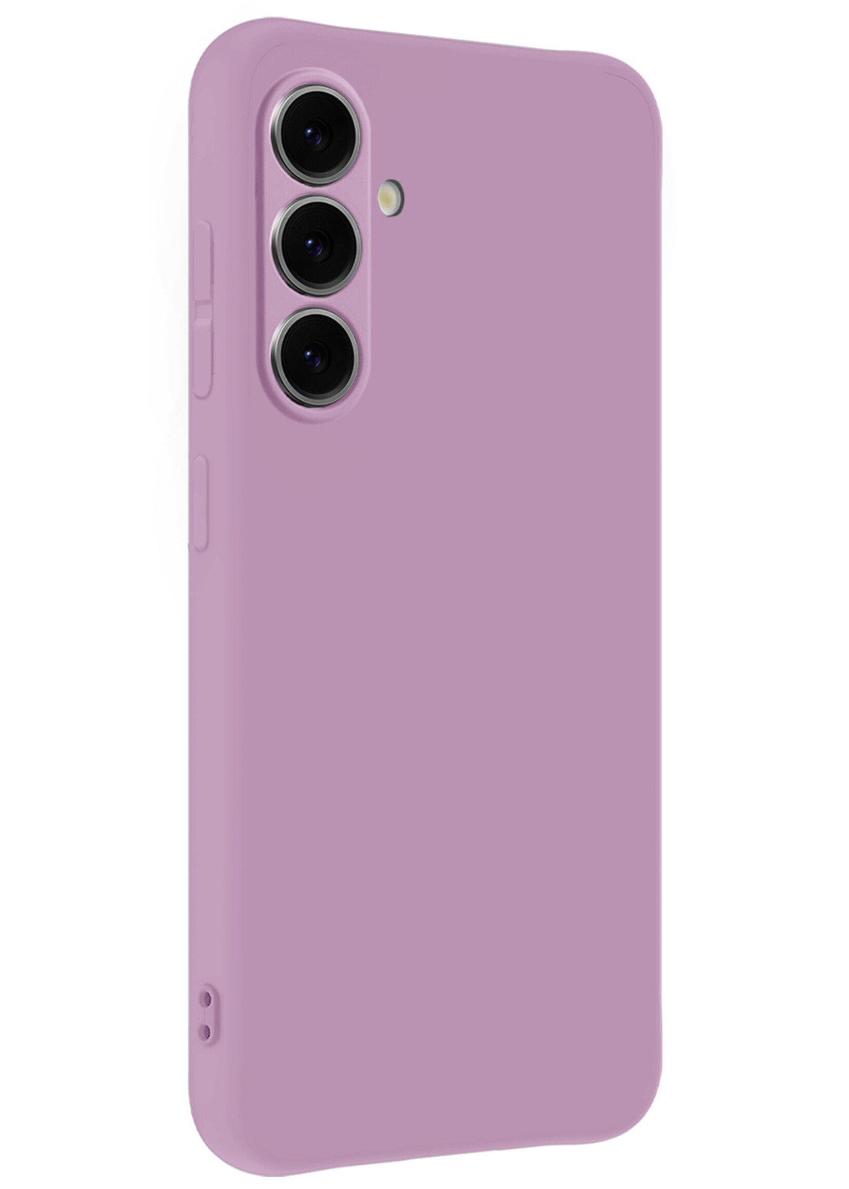BTH BTH Samsung Galaxy S25 Plus Hoesje Siliconen - Lila