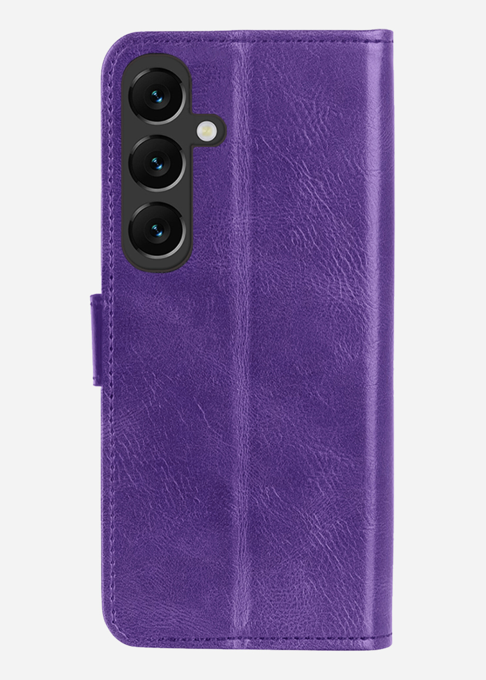 BTH BTH Samsung Galaxy S25 Plus Hoesje Bookcase - Paars