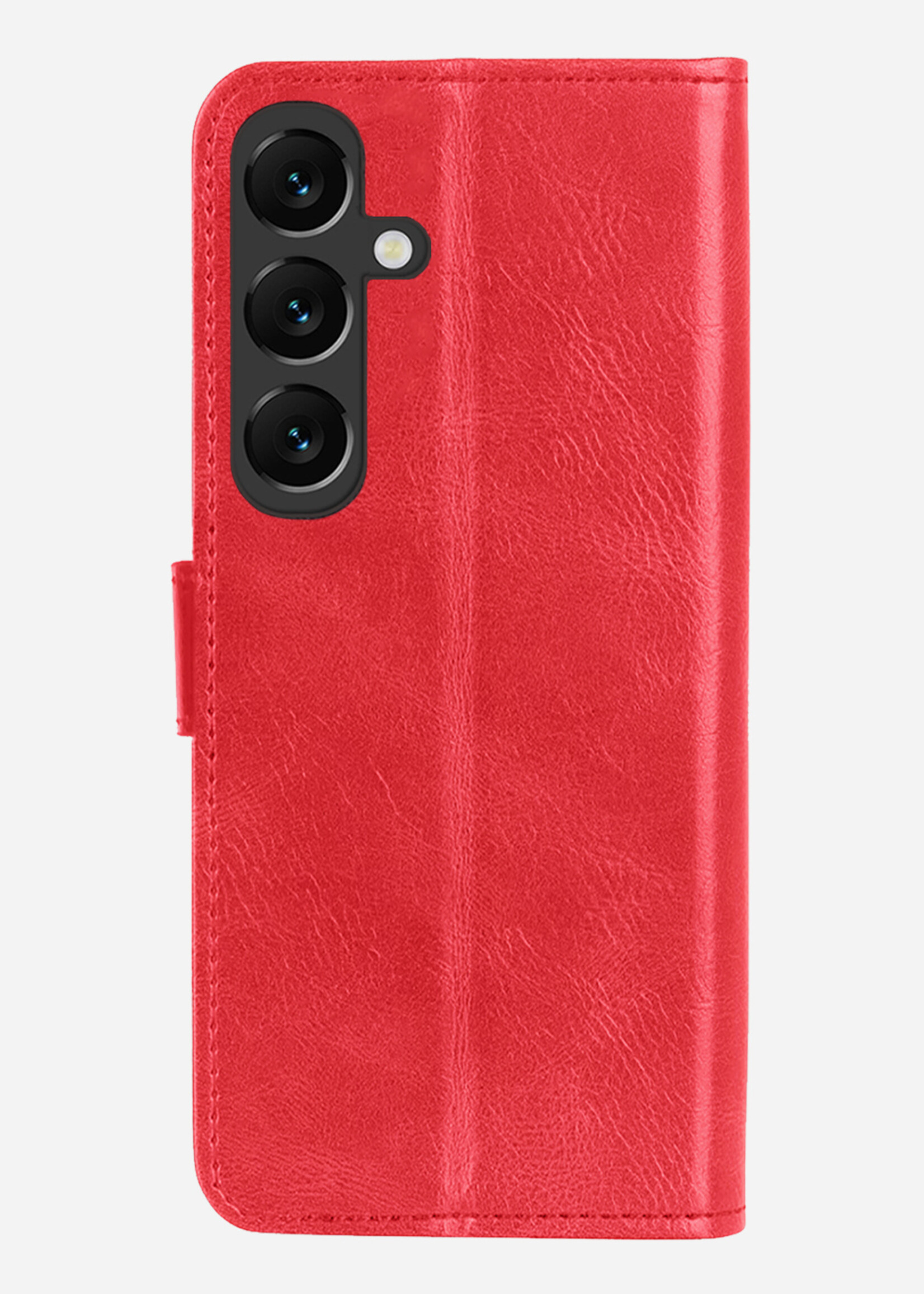 BTH BTH Samsung Galaxy S25 Plus Hoesje Bookcase - Rood