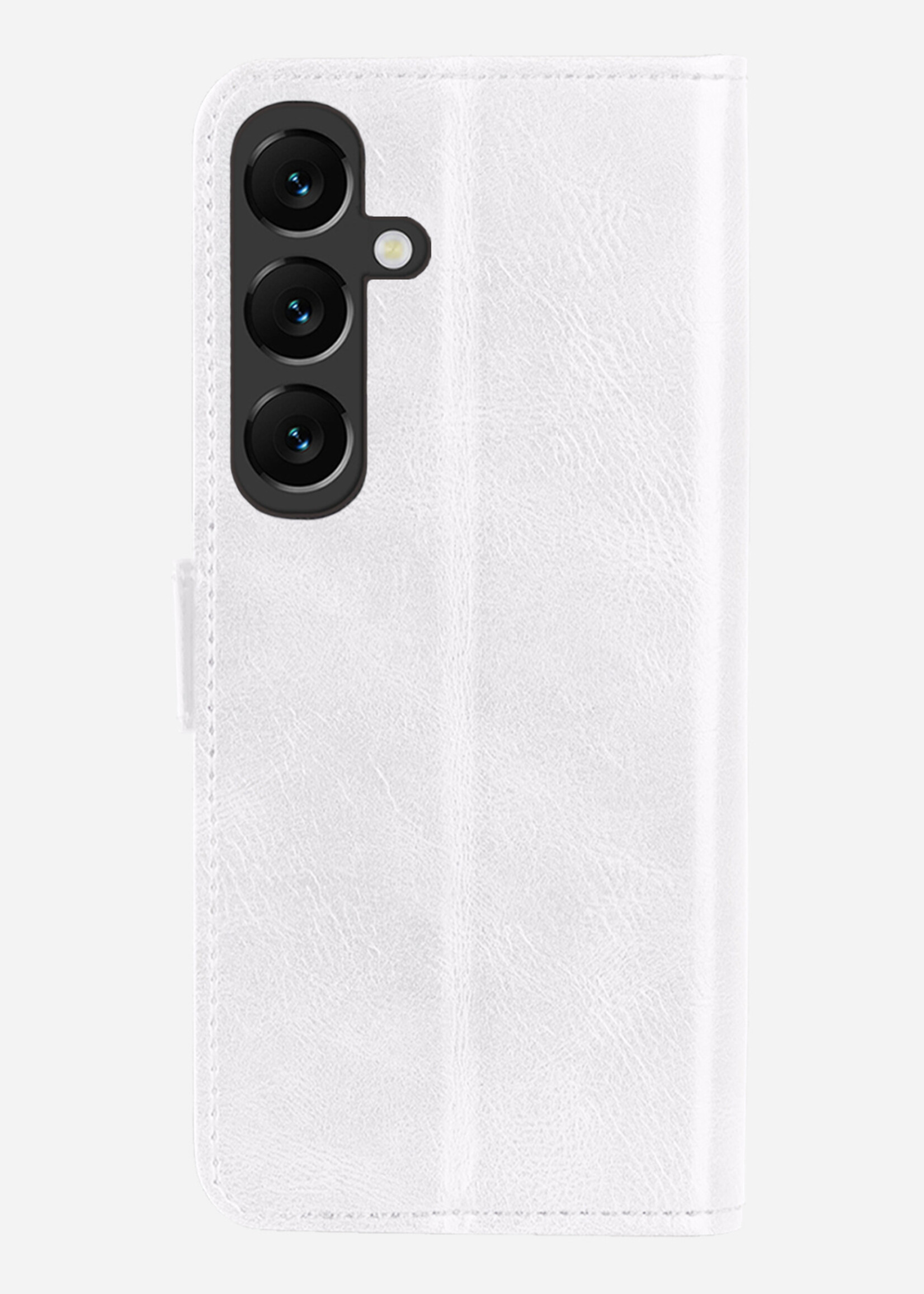 BTH BTH Samsung Galaxy S25 Plus Hoesje Bookcase - Wit