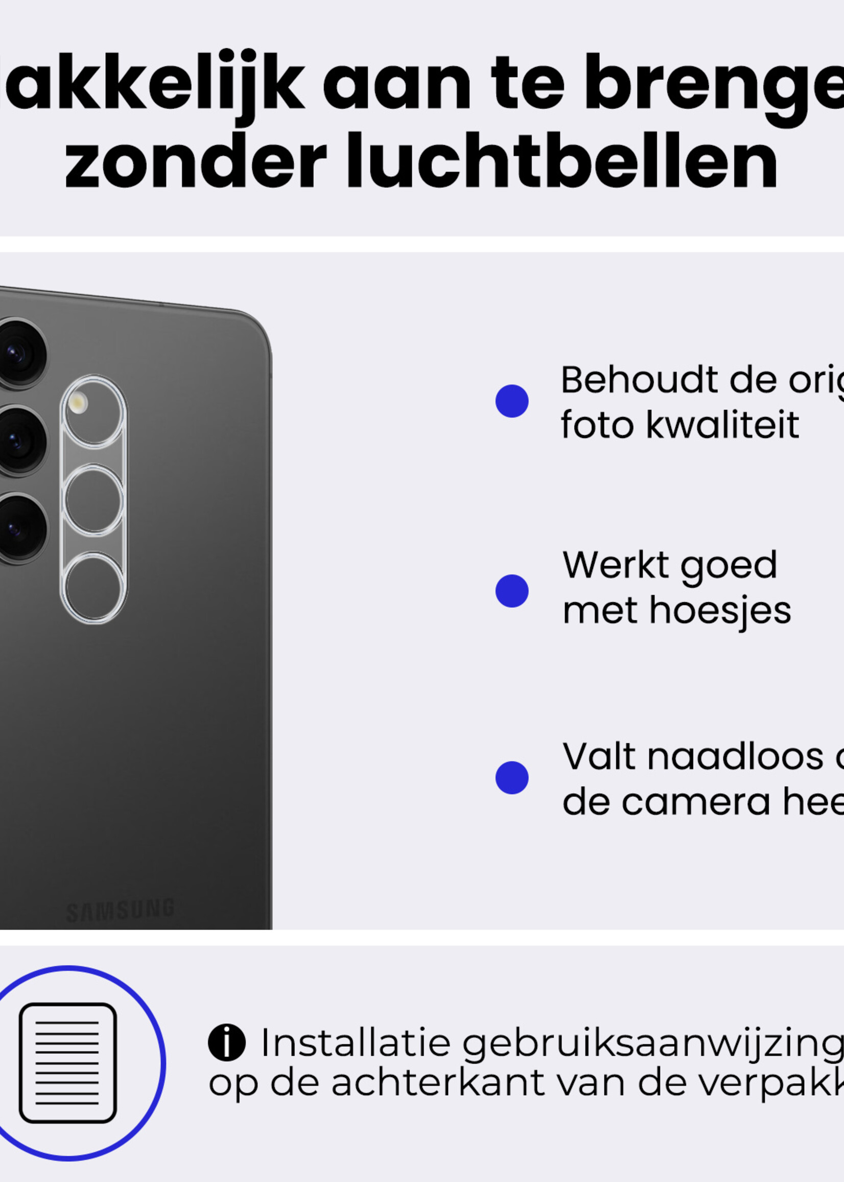 BTH BTH Samsung Galaxy S25 Camera Screenprotector