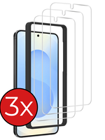 BTH BTH Samsung Galaxy S25 Screenprotector Met Installatieframe - 3 PACK