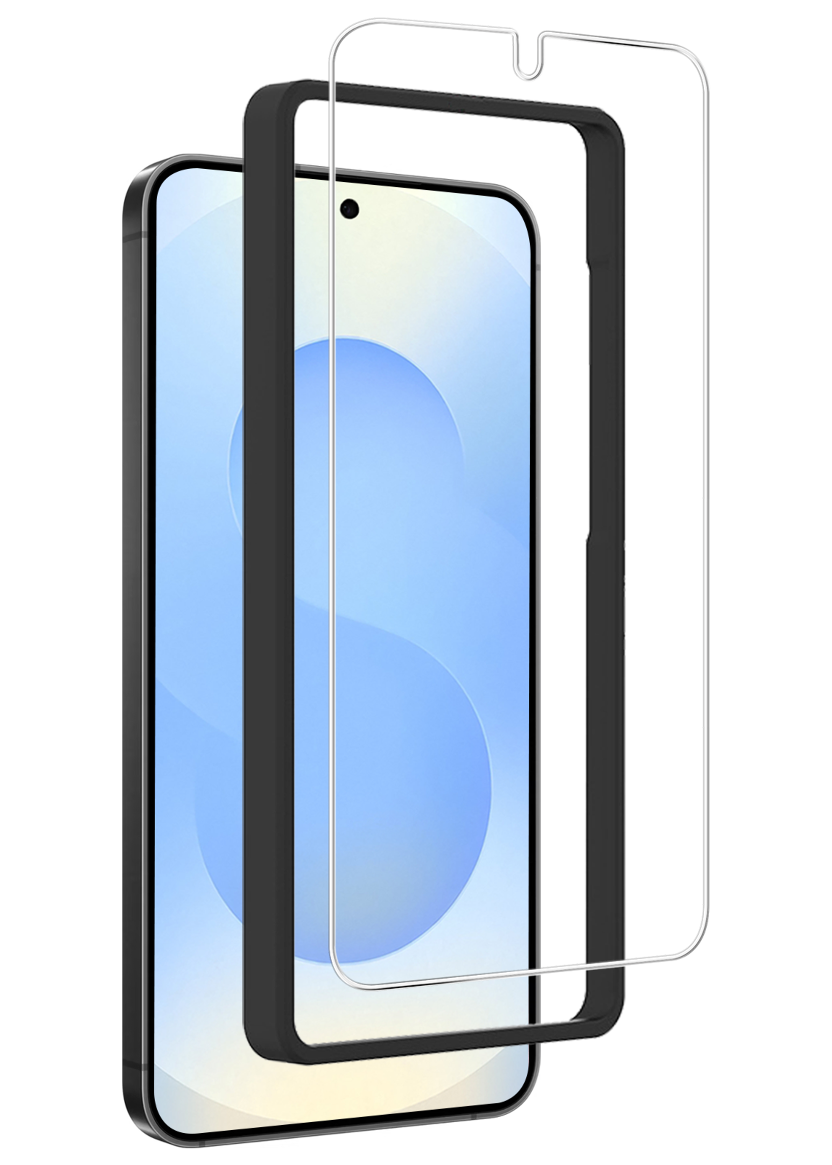 BTH BTH Samsung Galaxy S25 Plus Screenprotector Met Installatieframe