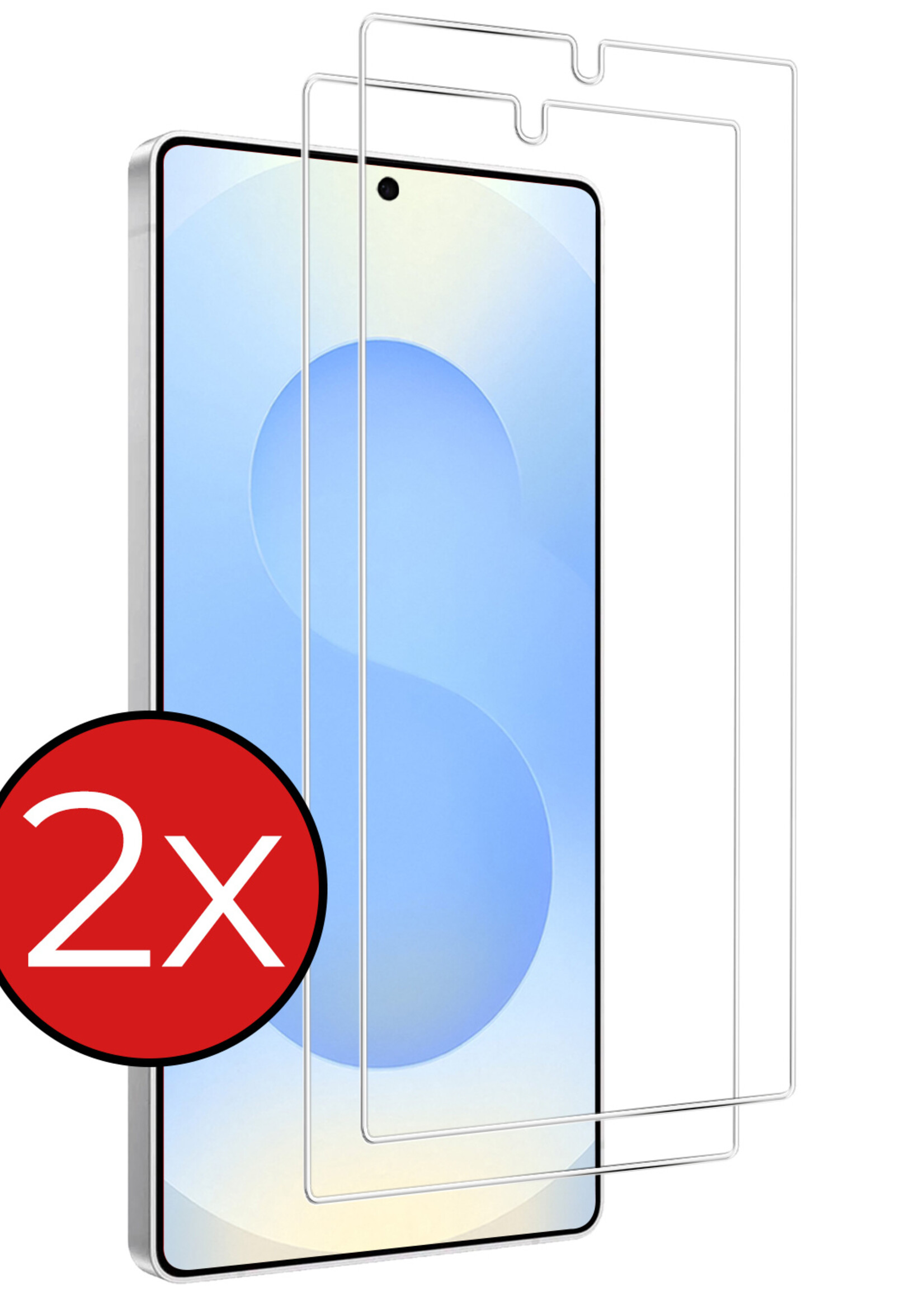BTH BTH Samsung Galaxy S25 Ultra Screenprotector Glas - 2 PACK