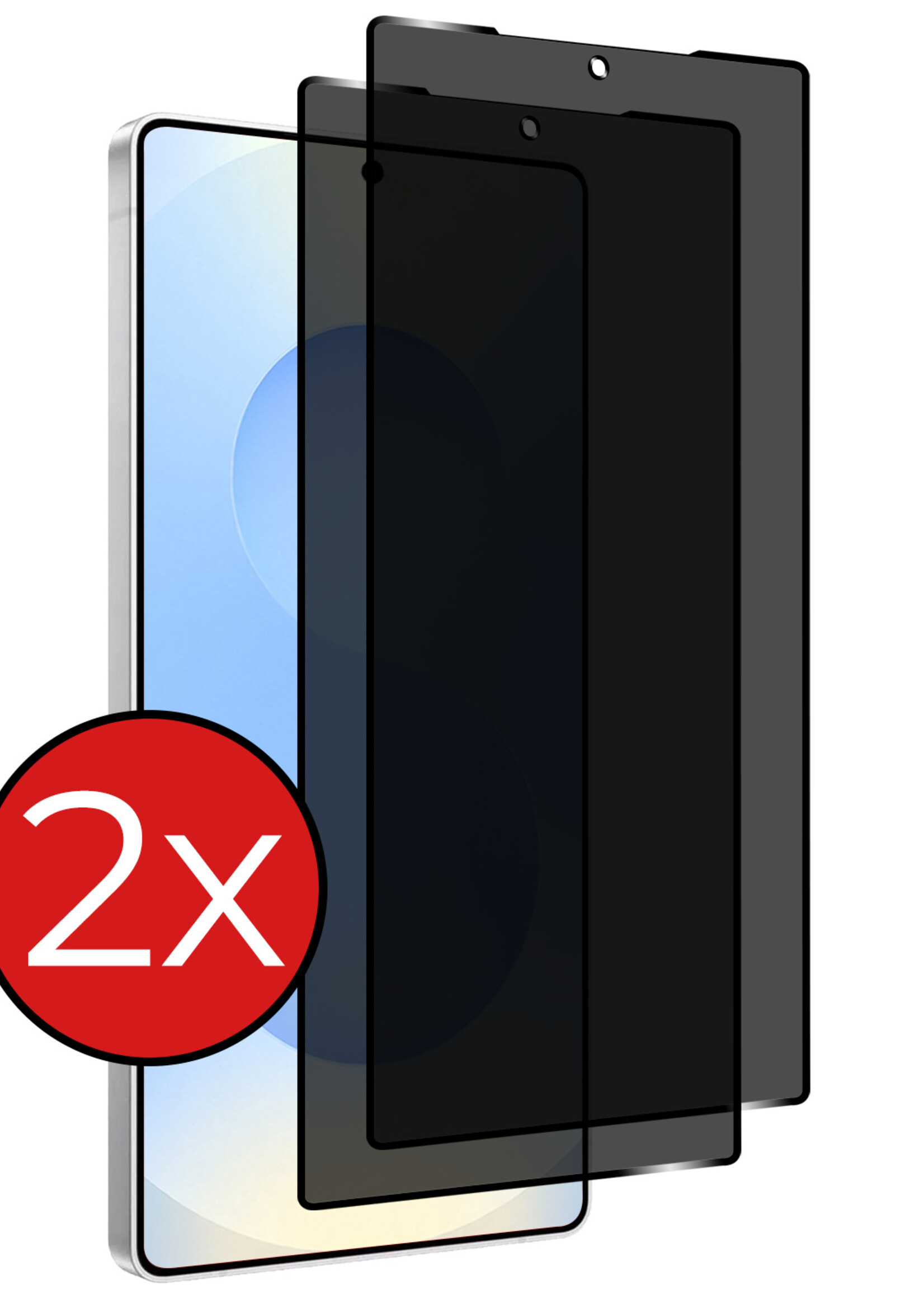 BTH BTH Samsung Galaxy S25 Ultra Screenprotector Glas Privacy - 2 PACK