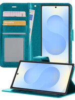 BTH BTH Samsung Galaxy S25 Ultra Hoesje Bookcase - Turquoise