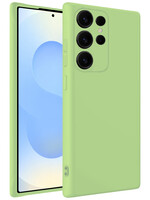 BTH BTH Samsung Galaxy S25 Ultra Hoesje Siliconen - Groen
