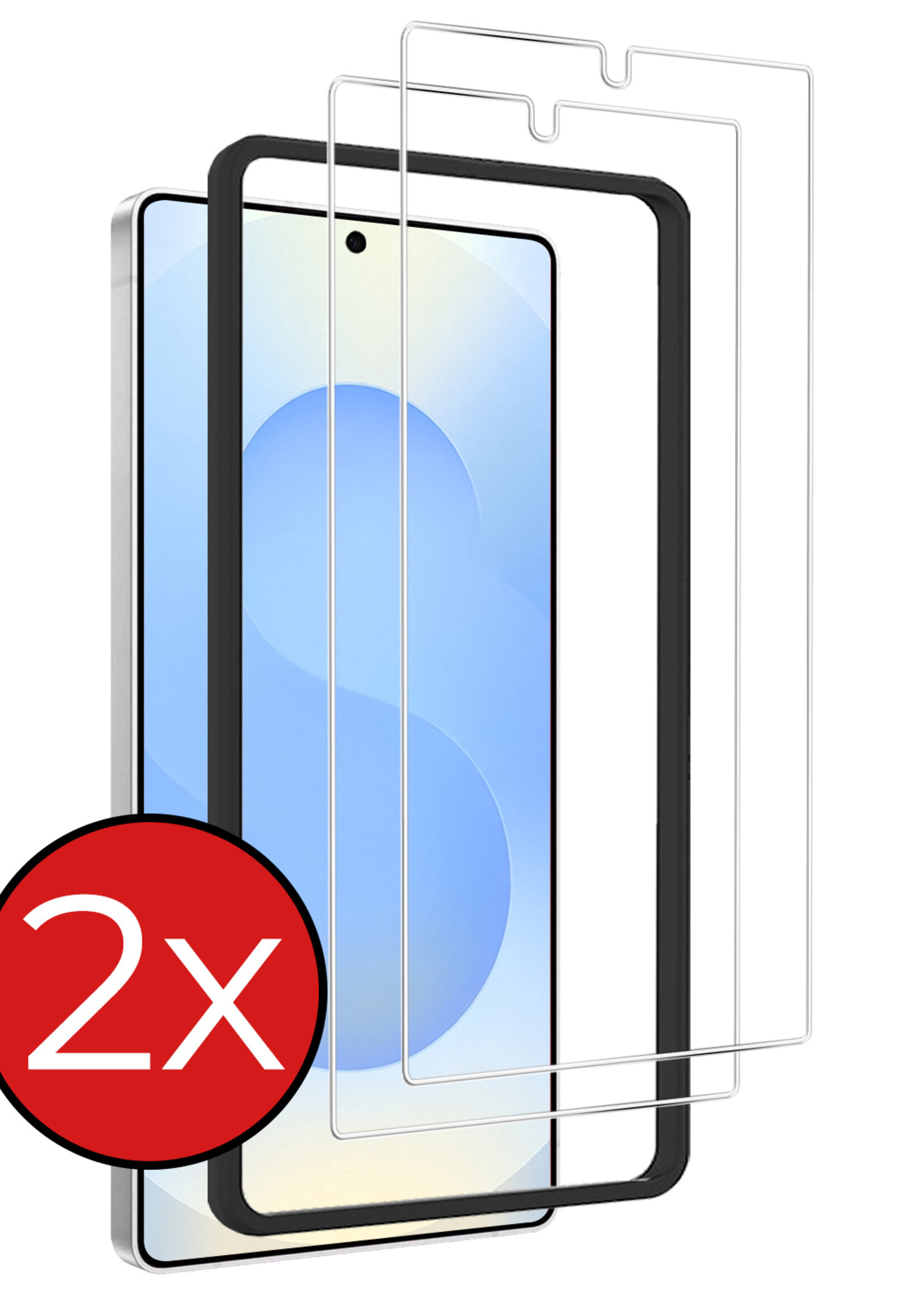 BTH BTH Samsung Galaxy S25 Ultra Screenprotector Met Installatieframe - 2 PACK