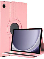 BTH BTH Samsung Galaxy Tab A9 Hoes Draaibaar - Lichtroze