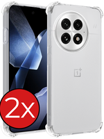 BTH BTH OnePlus 13R Hoesje Shockproof - Transparant - 2 PACK