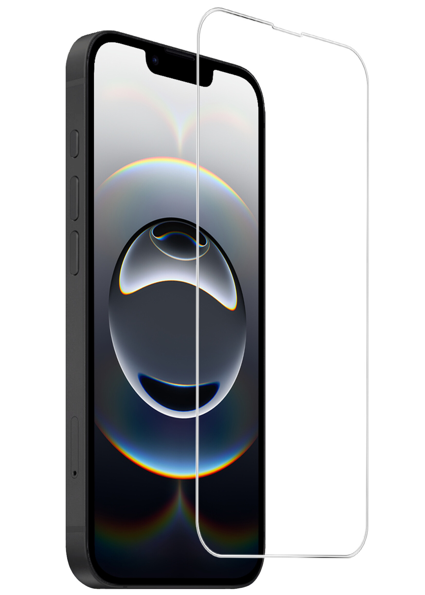 BTH BTH iPhone 16E Screenprotector Glas Met Dichte Notch