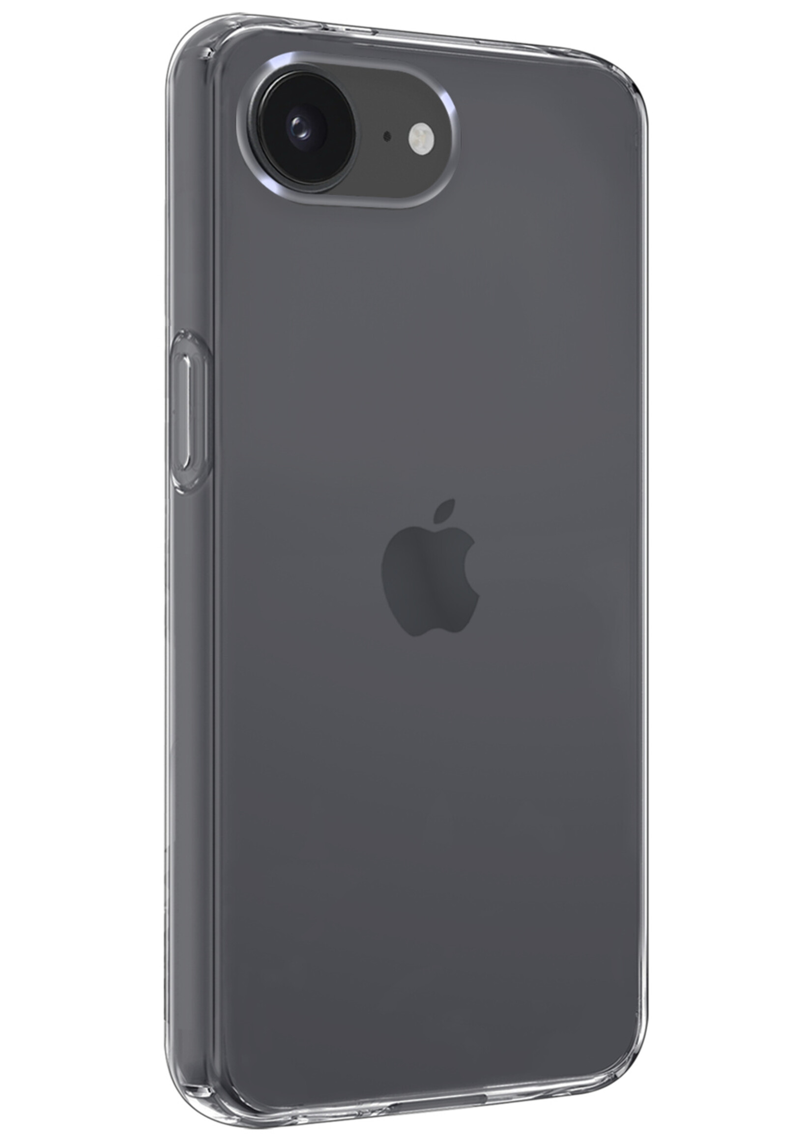 BTH BTH iPhone 16E Hoesje Siliconen - Transparant