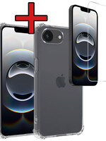 BTH BTH iPhone 16E Hoesje Shockproof Met Screenprotector Met Dichte Notch