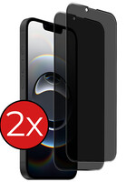 BTH BTH iPhone 16E Screenprotector Glas Privacy - 2 PACK