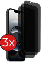 BTH BTH iPhone 16E Screenprotector Glas Privacy - 3 PACK
