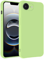 BTH BTH iPhone 16E Hoesje Siliconen - Groen