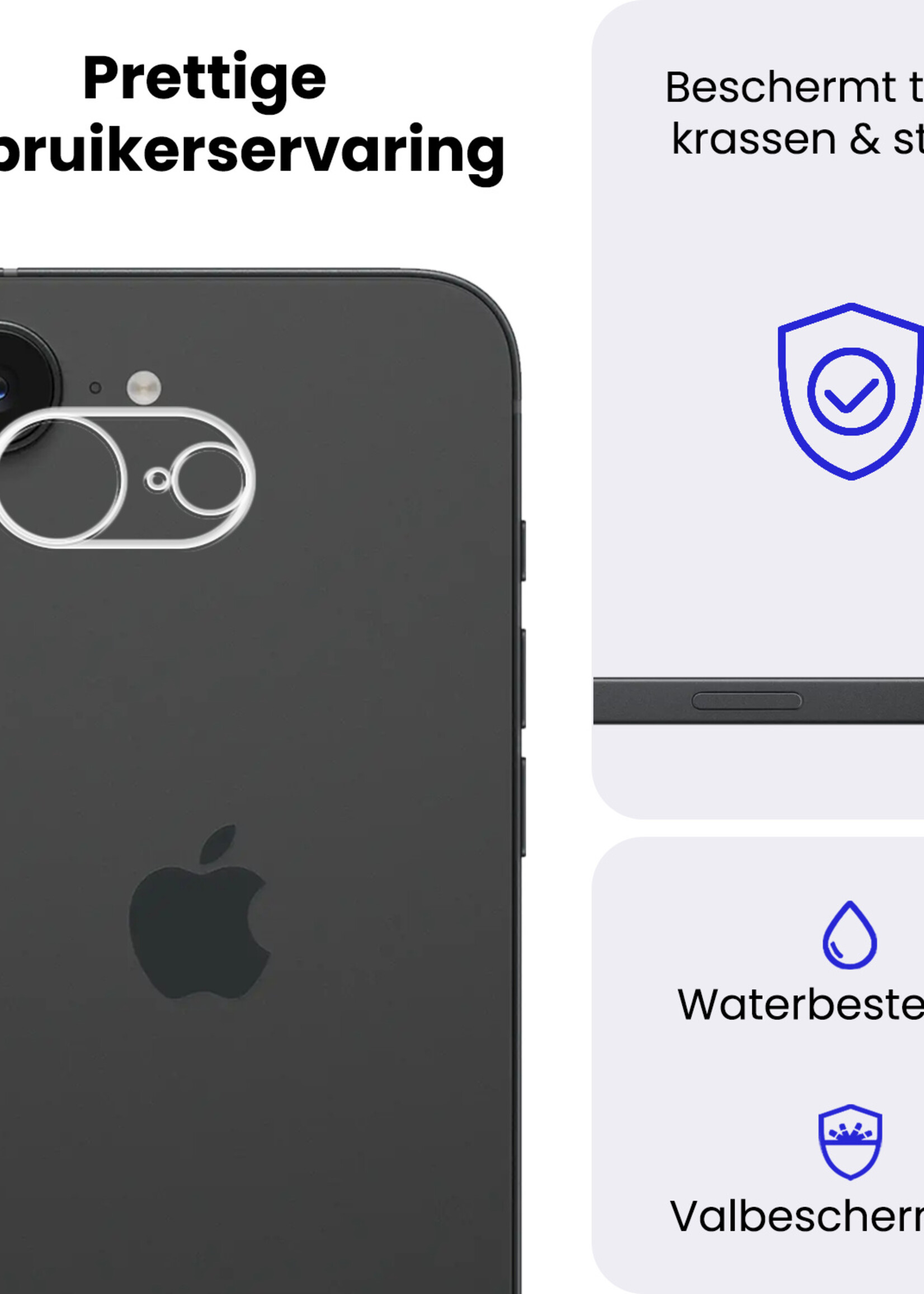 BTH BTH iPhone 16E Camera Screenprotector