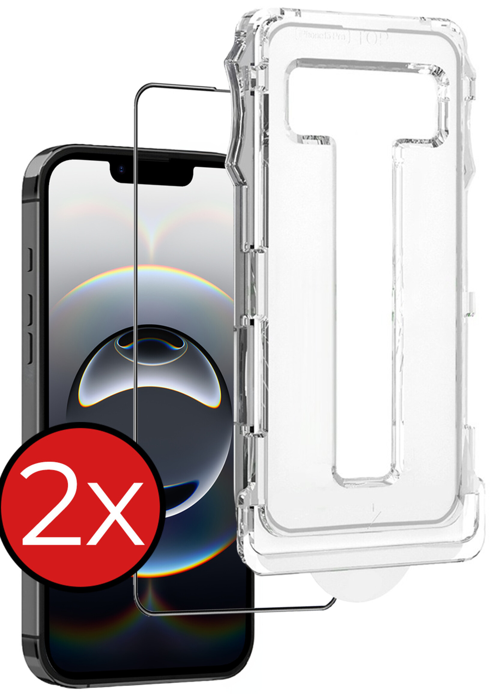 BTH BTH iPhone 16E Hybrid Screenprotector - 2 PACK