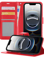 BTH BTH iPhone 16E Hoesje Bookcase - Rood