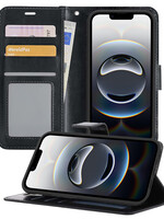 BTH BTH iPhone 16E Hoesje Bookcase - Zwart