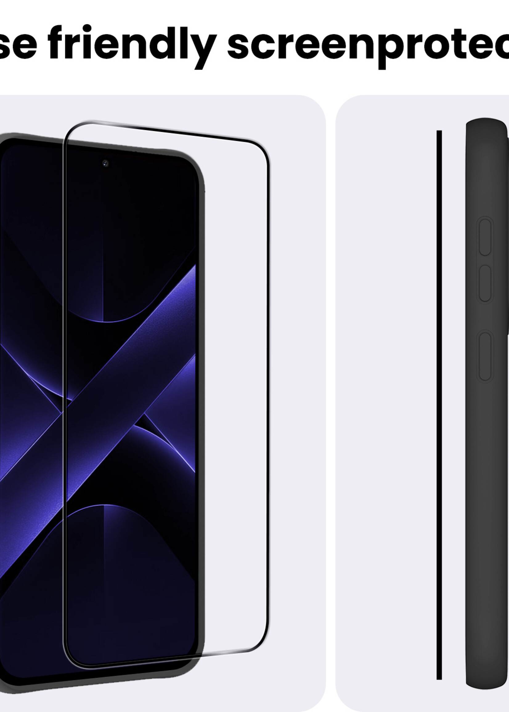 BTH BTH Xiaomi Poco X7 Screenprotector Glas  - 2 PACK
