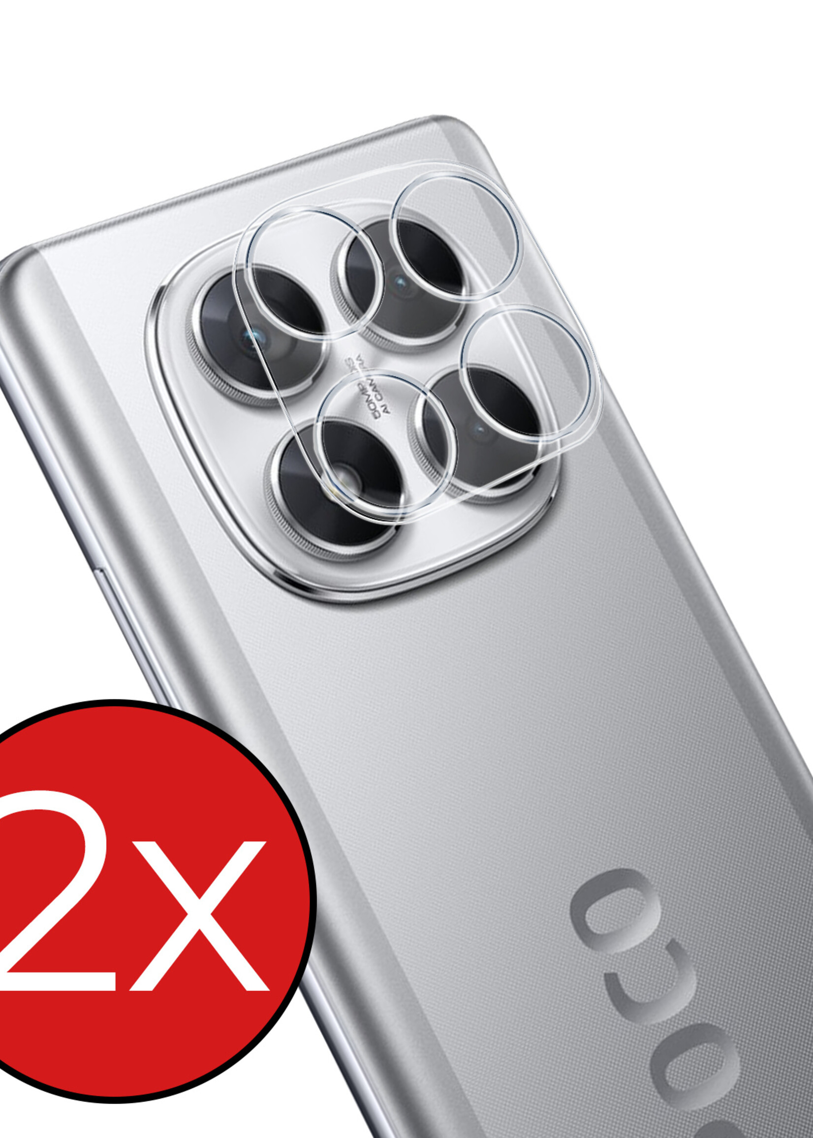 BTH BTH Xiaomi Poco X7 Camera Screenprotector - 2 PACK
