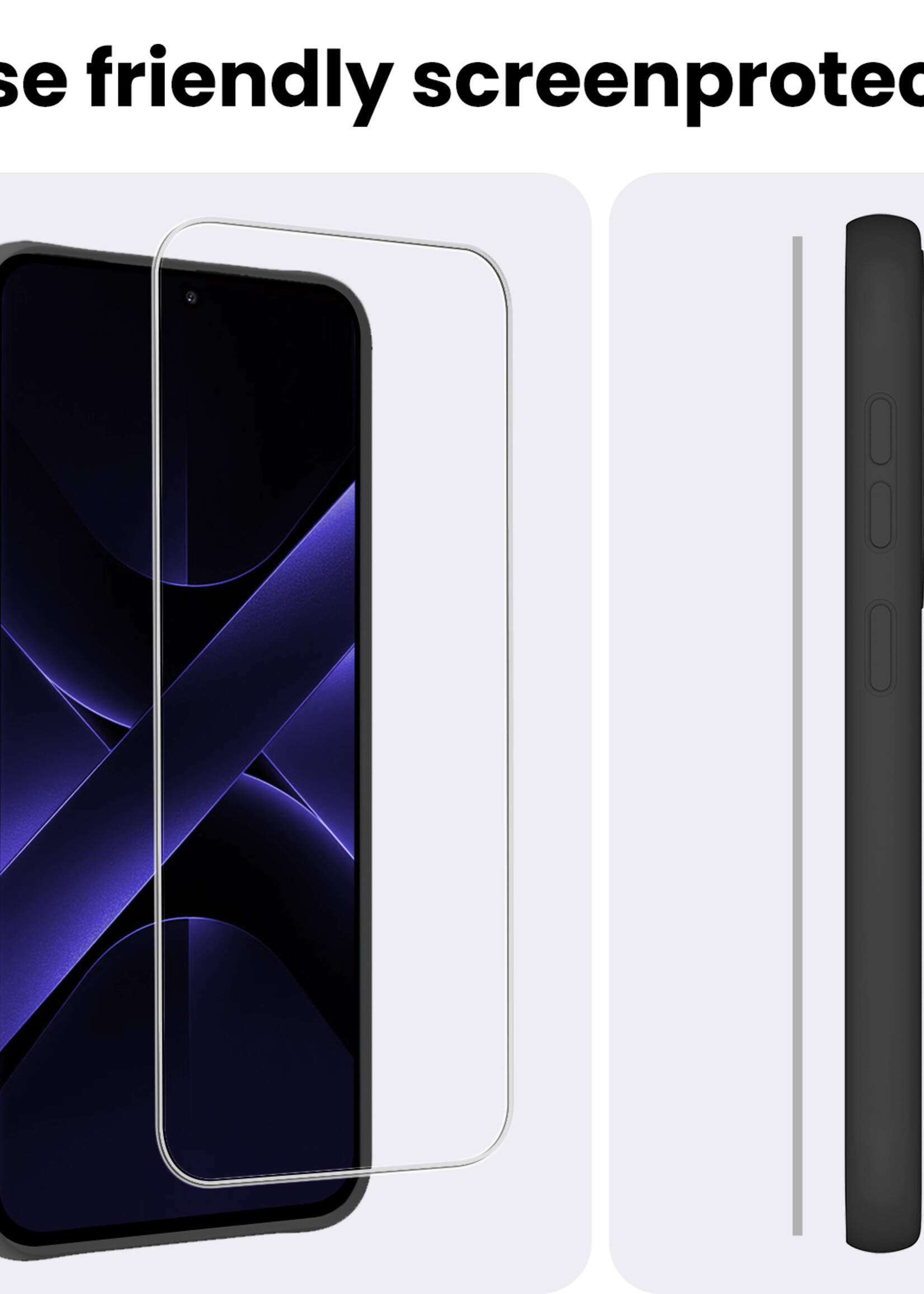 BTH BTH Xiaomi Poco X7 Pro Screenprotector Glas  - 2 PACK