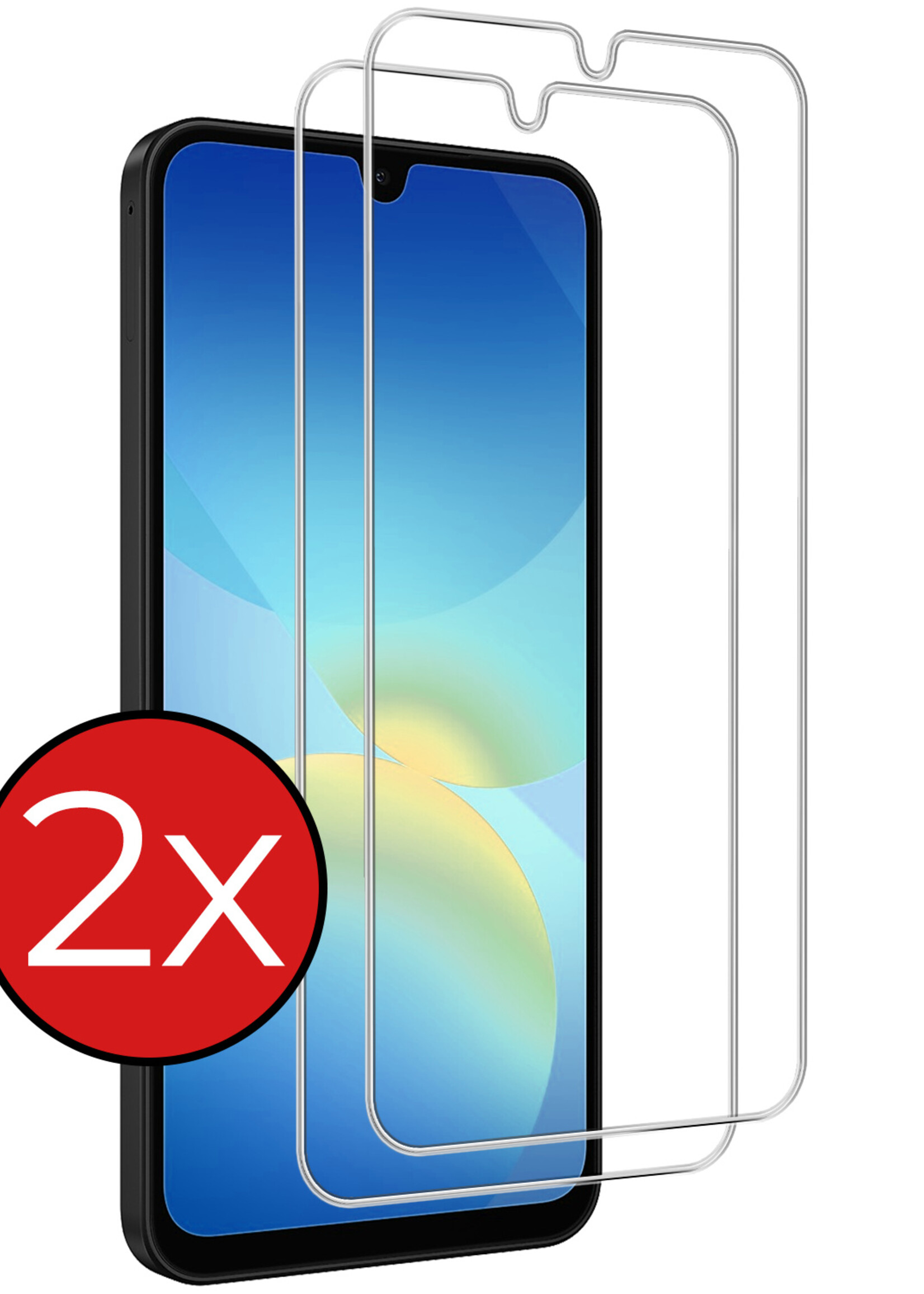 BTH BTH Samsung Galaxy A26 Screenprotector Glas - 2 PACK