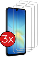 BTH BTH Samsung Galaxy A26 Screenprotector Glas - 3 PACK