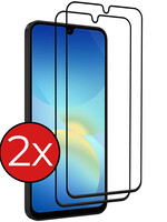 BTH BTH Samsung Galaxy A26 Screenprotector Glas Full Cover - 2 PACK