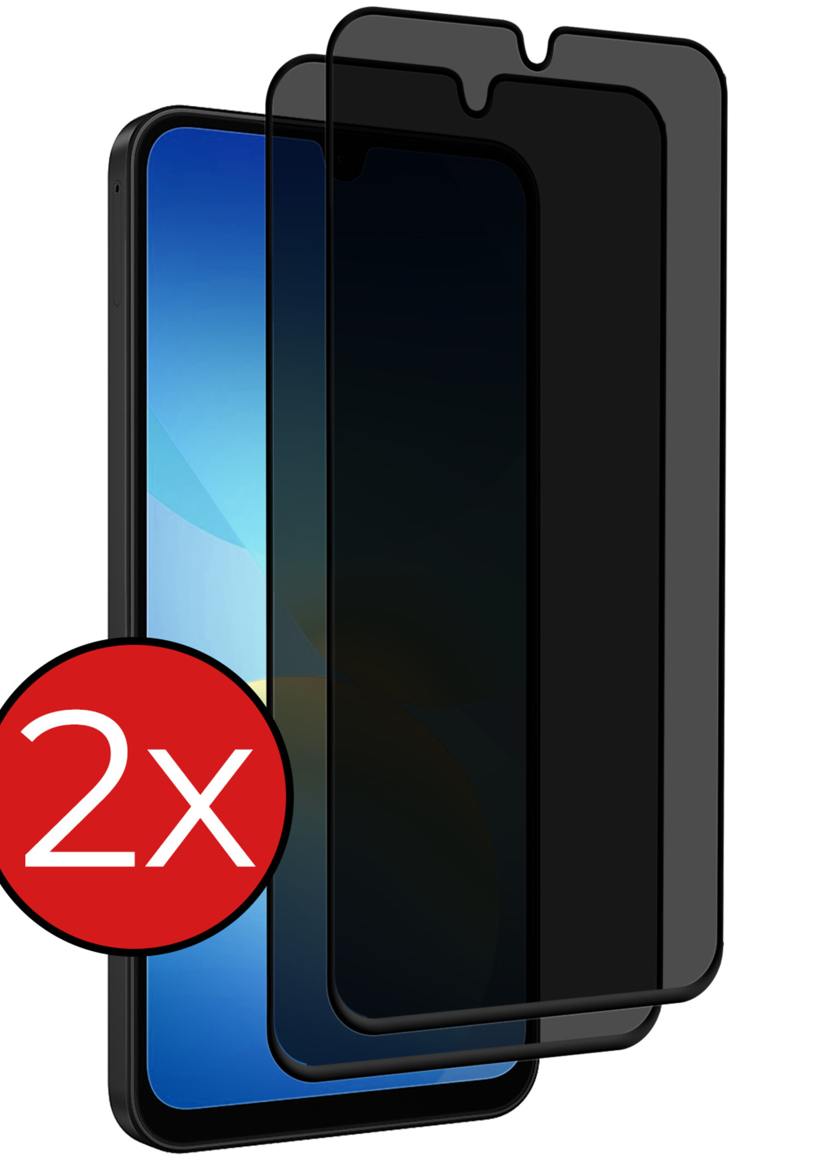 BTH BTH Samsung Galaxy A26 Screenprotector Glas Privacy - 2 PACK