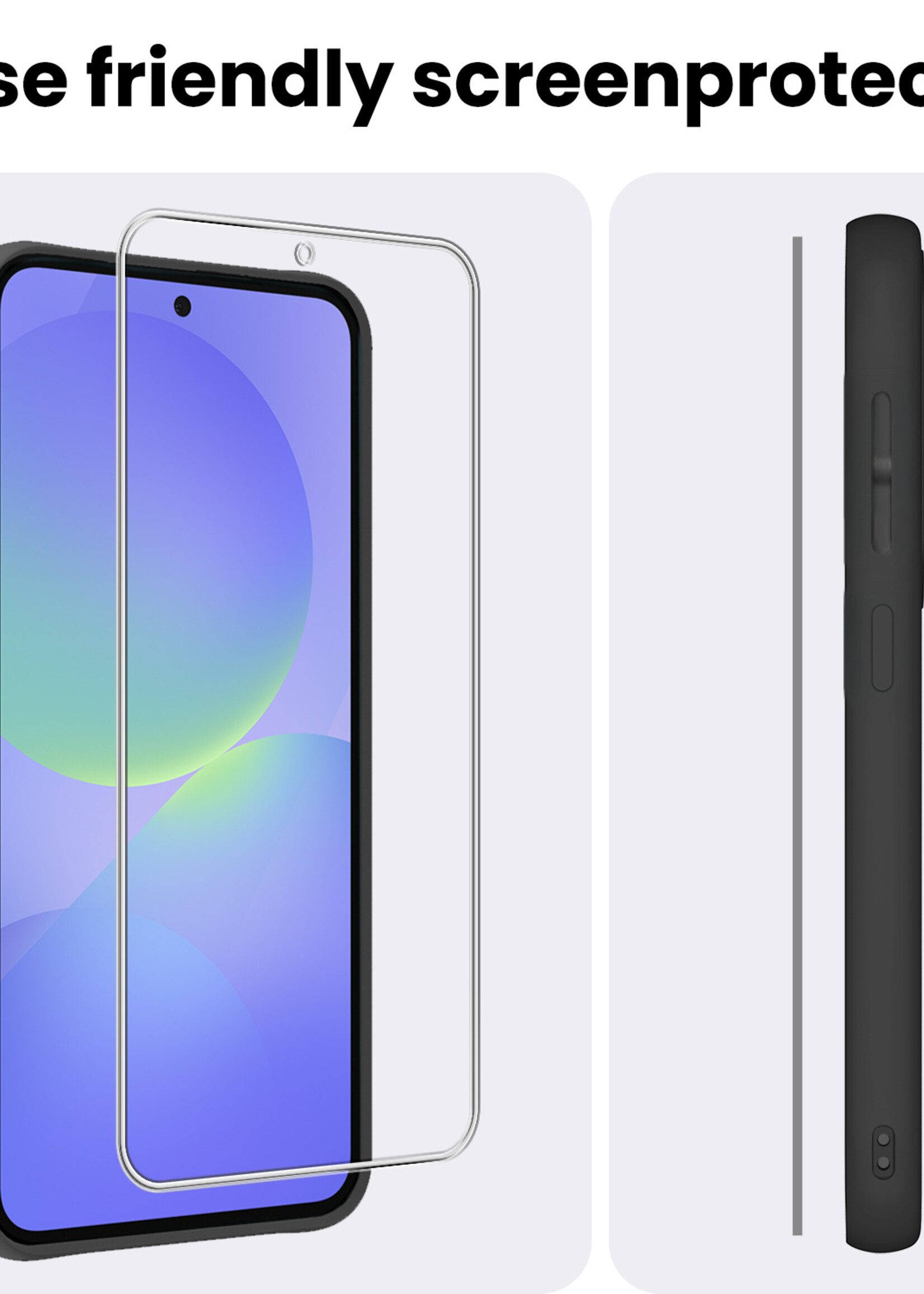 BTH BTH Samsung Galaxy A36 Screenprotector Glas - 3 PACK