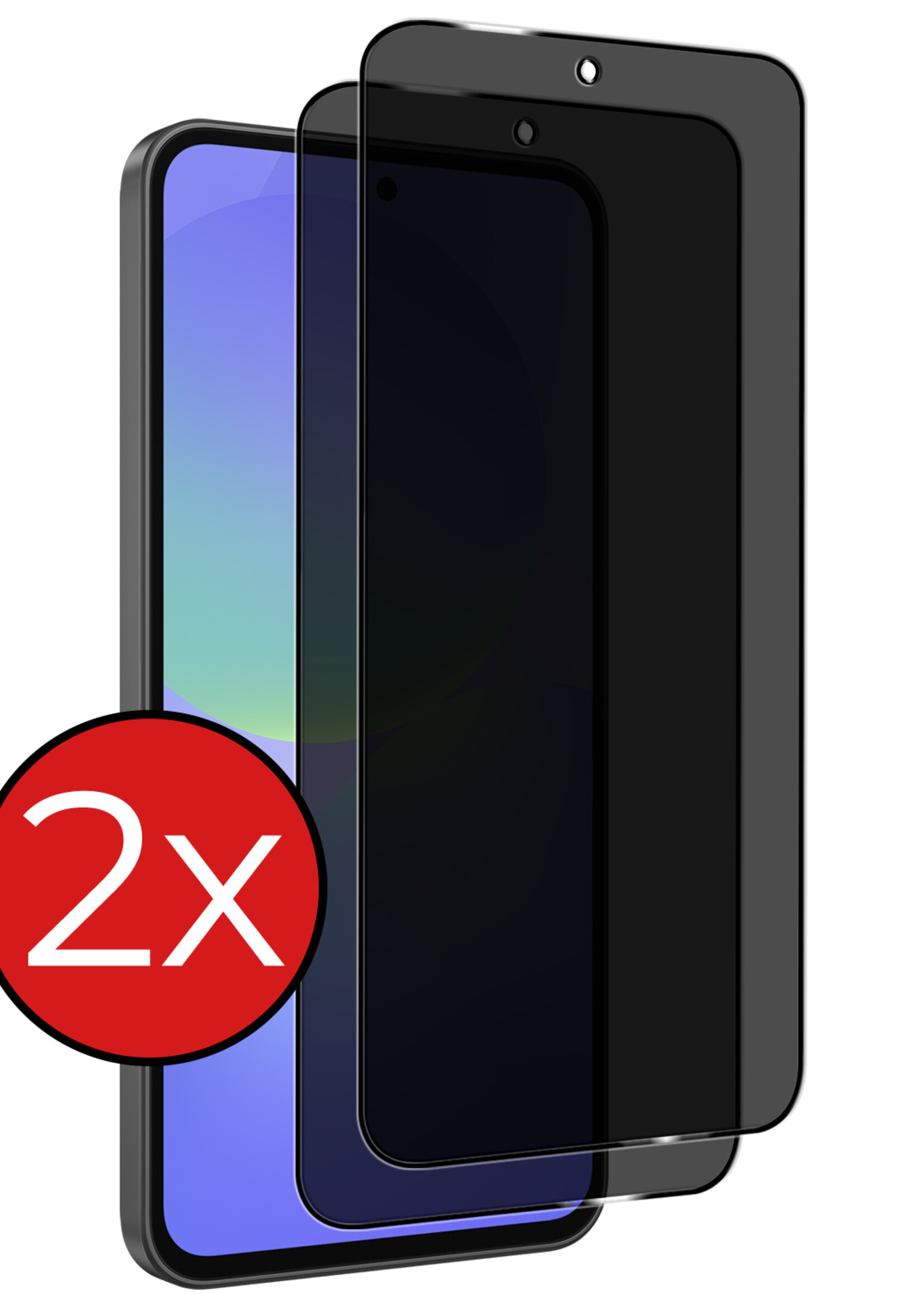 BTH BTH Samsung Galaxy A36 Screenprotector Glas Privacy - 2 PACK