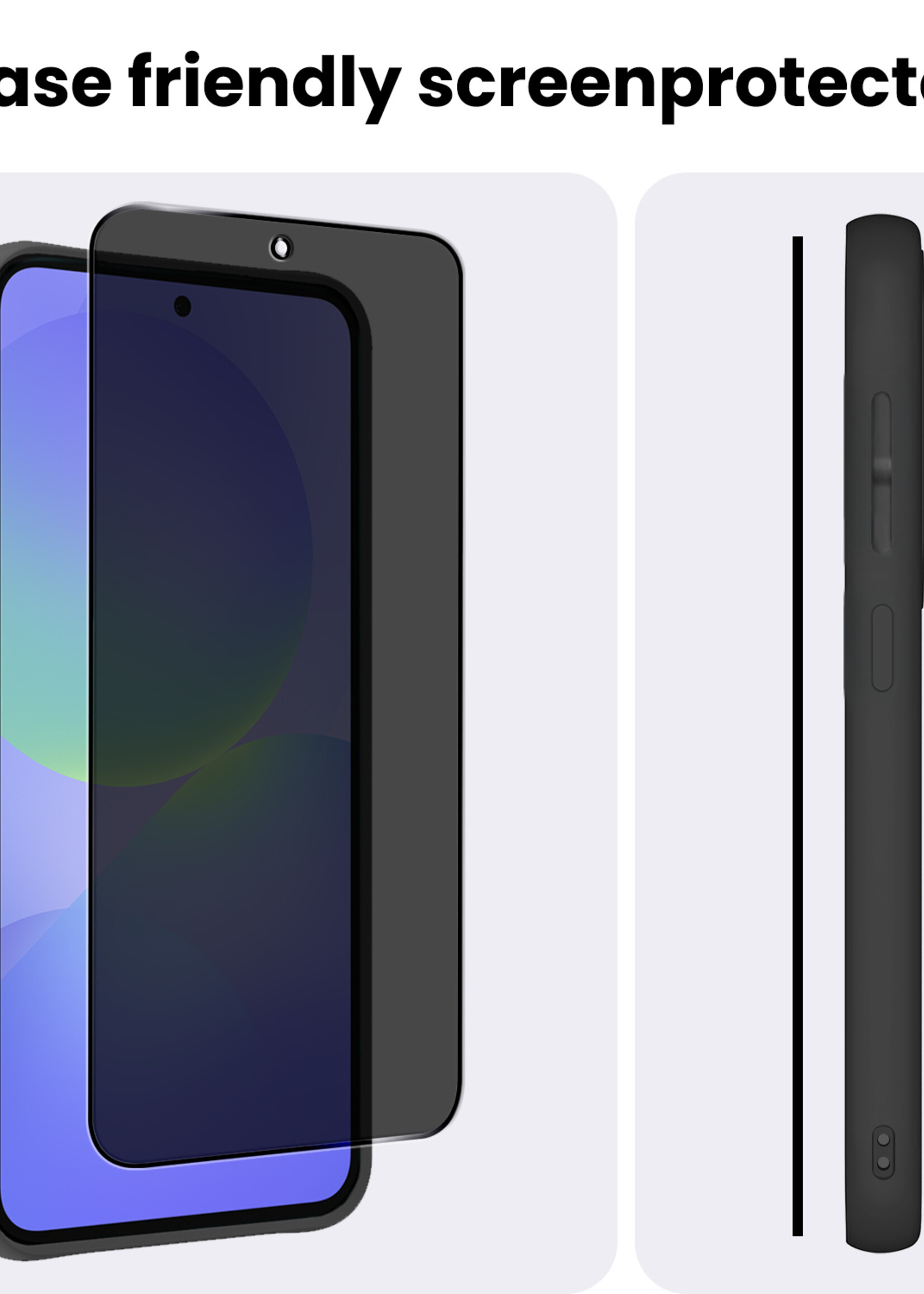 BTH BTH Samsung Galaxy A36 Screenprotector Glas Privacy - 2 PACK