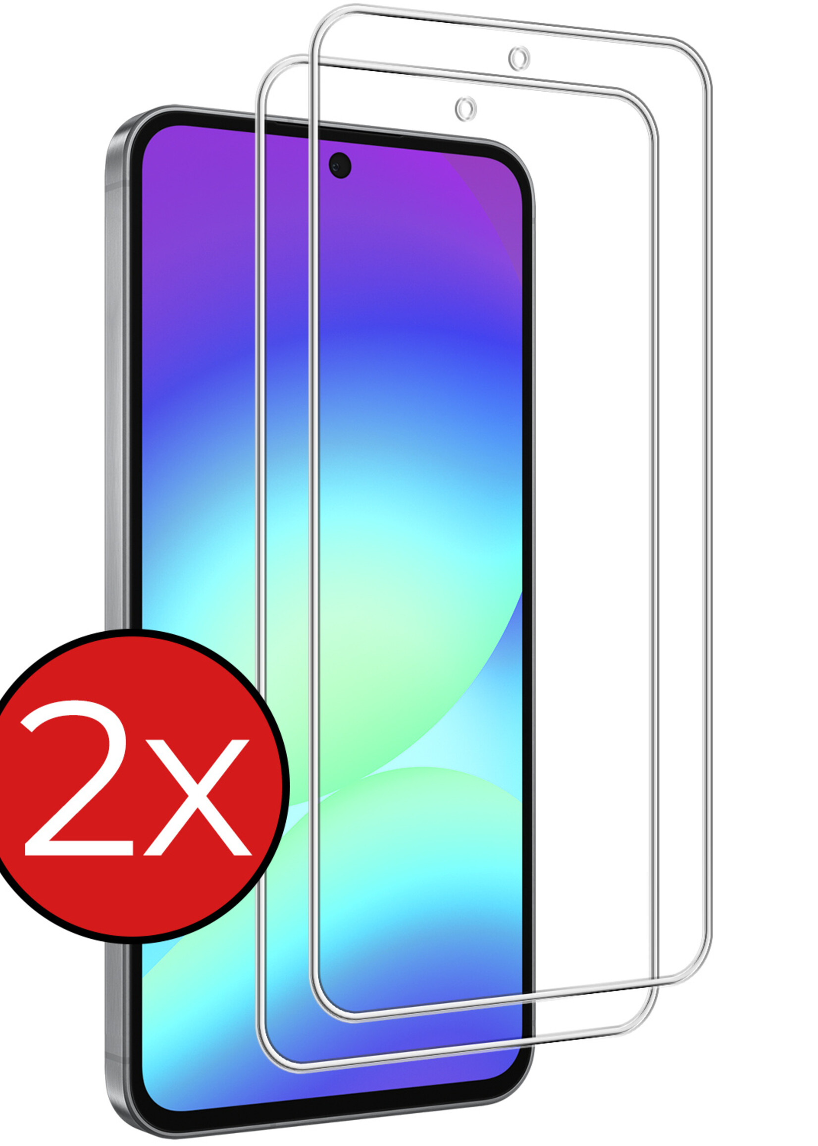 BTH BTH Samsung Galaxy A56 Screenprotector Glas - 2 PACK