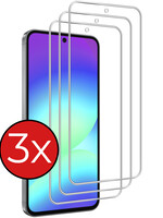 BTH BTH Samsung Galaxy A56 Screenprotector Glas - 3 PACK