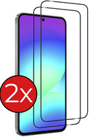 BTH BTH Samsung Galaxy A56 Screenprotector Glas Full Cover - 2 PACK