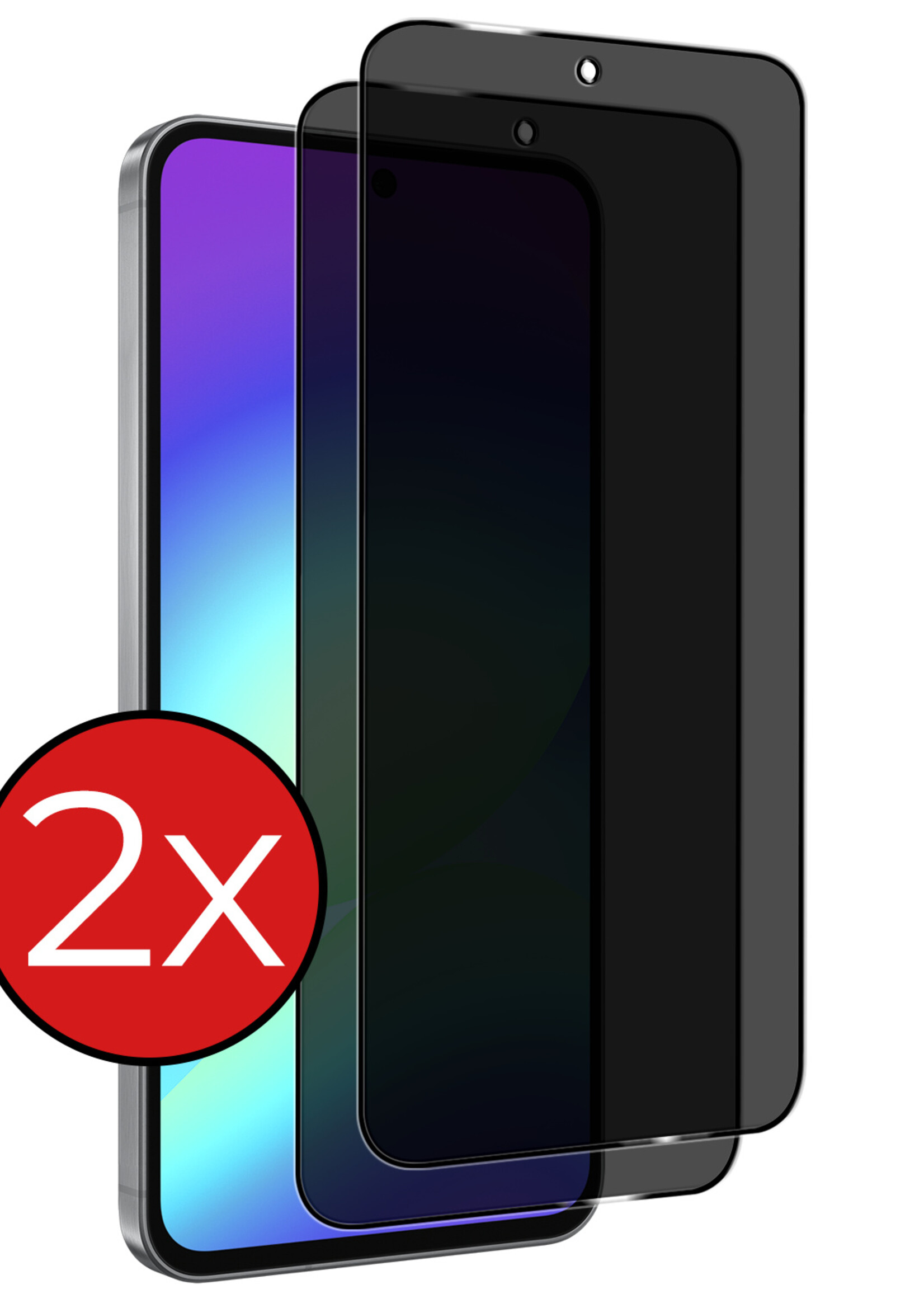 BTH BTH Samsung Galaxy A56 Screenprotector Glas Privacy - 2 PACK