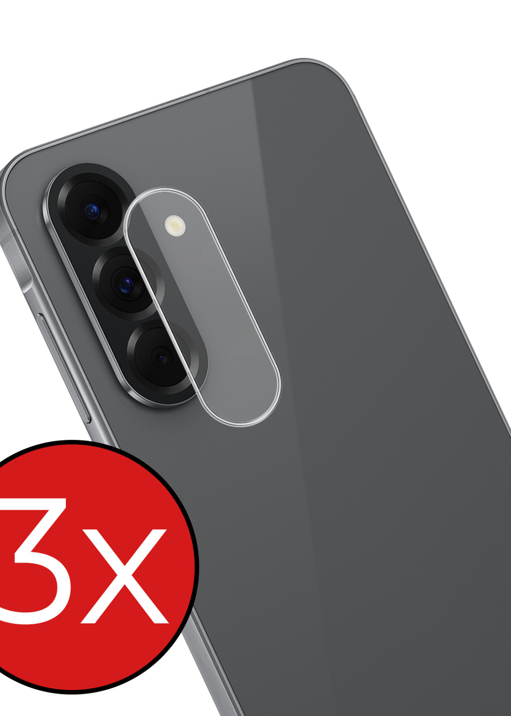 BTH BTH Samsung Galaxy A56 Camera Screenprotector - 3 PACK