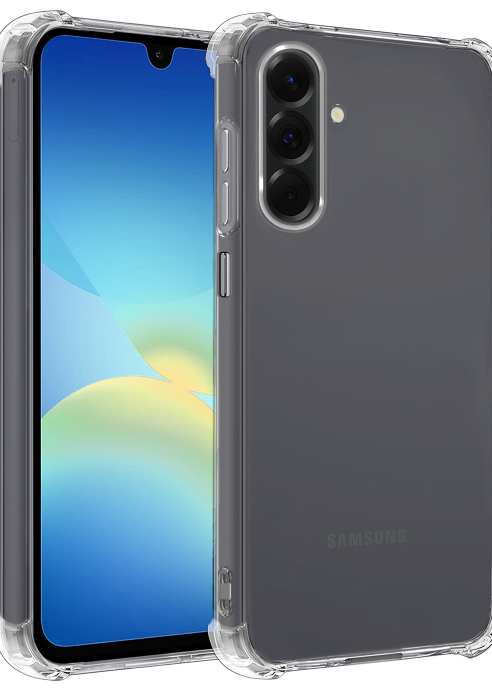 BTH BTH Samsung Galaxy A26 Hoesje Shockproof - Transparant