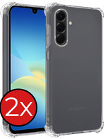 BTH BTH Samsung Galaxy A26 Hoesje Shockproof - Transparant - 2 PACK