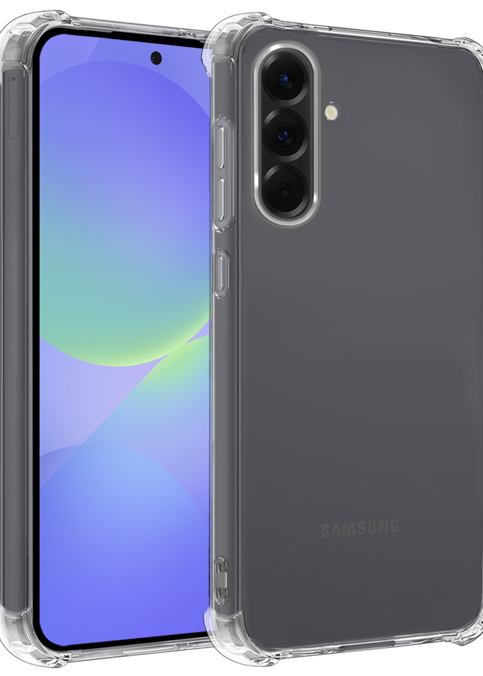 BTH BTH Samsung Galaxy A36 Hoesje Shockproof - Transparant