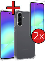 BTH BTH Samsung Galaxy A56 Hoesje Shockproof Met 2x Screenprotector