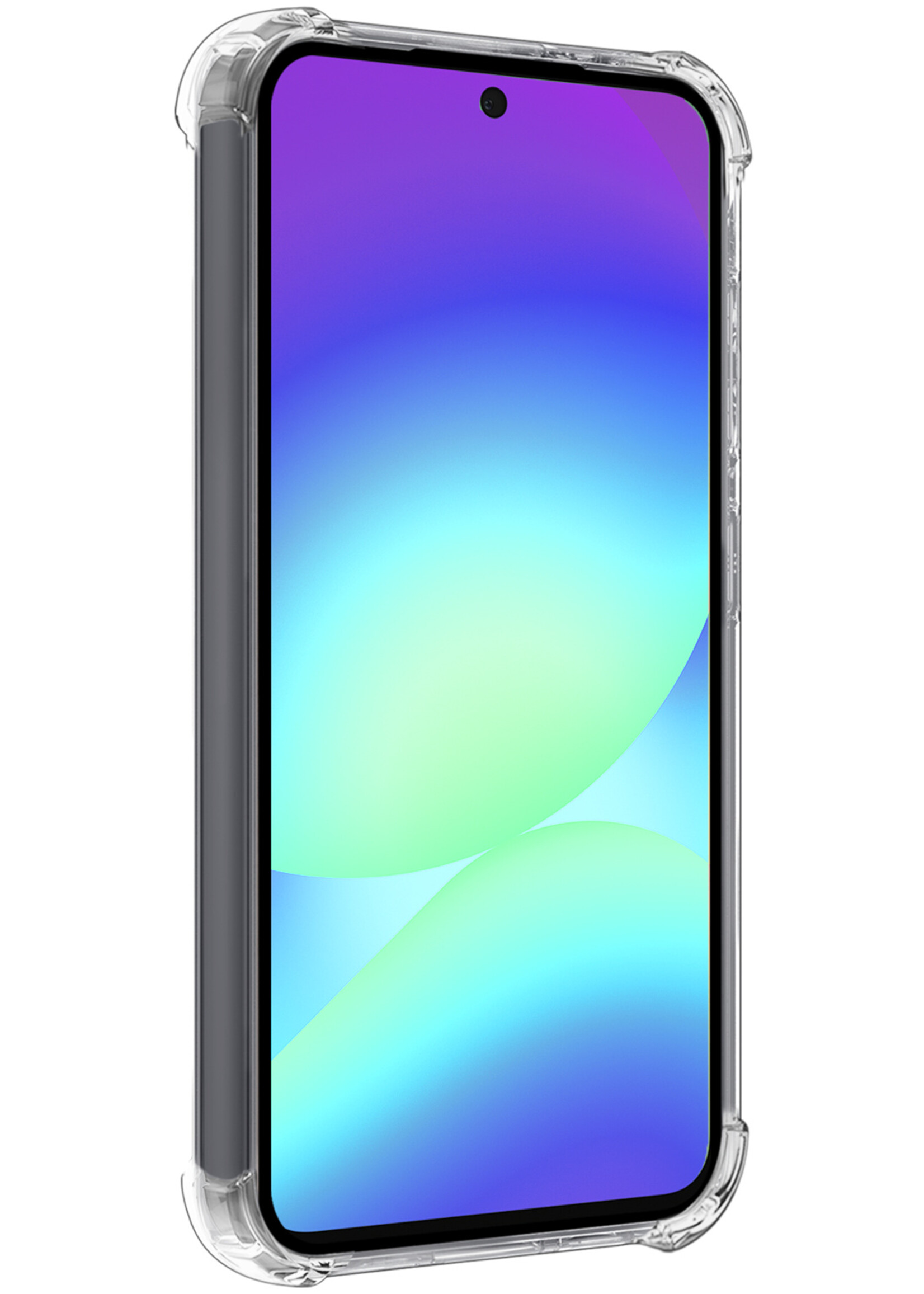 BTH BTH Samsung Galaxy A56 Hoesje Shockproof Met 2x Screenprotector