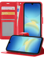BTH BTH Samsung Galaxy A26 Hoesje Bookcase - Rood