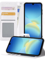 BTH BTH Samsung Galaxy A26 Hoesje Bookcase - Wit