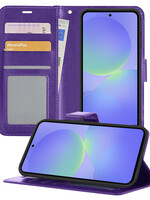 BTH BTH Samsung Galaxy A36 Hoesje Bookcase - Paars